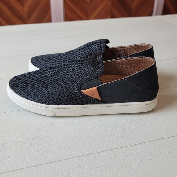 🆕️ Olukai Pehuea Slip On Shoes in Black - Picture 13 of 16